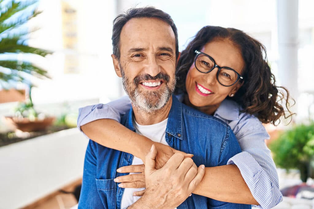 Couple Embracing