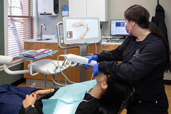 Getting Teeth Scanned